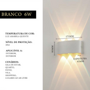 Arandela LED Meia Lua Parede IP65 Bivolt Luz Quente – Villare Beleza