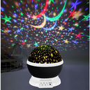 Mini Abajur Projetor Estrelas Infantil Luminaria De Luz Galaxia Céu Estrelado Criativo Rotação Noite Luzes Lâmpada