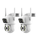 Câmera de Segurança Wi-Fi 360° Dupla Full HD com Visão Noturna – Villare Beleza