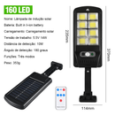 Refletor Solar LED com Sensor de Movimento 200W | Villare Beleza