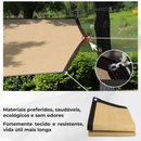 Tela Sombreamento 90% para Garagem e Piscina, Proteção UV e Instalação Rápida