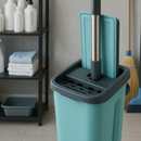 Rodo Mágico - Mop Flat Giratório com Balde 5L e 2 Refis | Villare Beleza