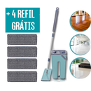 Rodo Mágico - Mop Flat Giratório com Balde 5L e 2 Refis | Villare Beleza