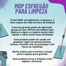 Rodo Mágico - Mop Flat Giratório com Balde 5L e 2 Refis | Villare Beleza