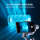 Luminária de Mesa de Cristal LED 16 Cores com Controle — Villare Beleza