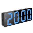 Relógio Digital Despertador LED com Temperatura | Villare Beleza