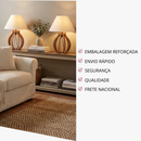 2 Abajur Luminária Com Cúpula de Mesa Quarto Escritório Sala Cabeceira