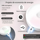 Sensor De Luz LED Luz Noturna Sem Fio Carregamento USB Comutação De Luz Quente E Fria