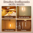 Sensor De Luz LED Luz Noturna Sem Fio Carregamento USB Comutação De Luz Quente E Fria