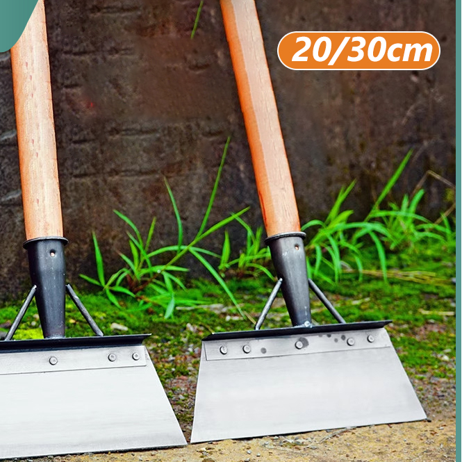 Pá Multifuncional De Jardim Externo De Aço Inoxidável Plana 20/30cm