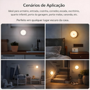 Sensor De Luz LED Luz Noturna Sem Fio Carregamento USB Comutação De Luz Quente E Fria