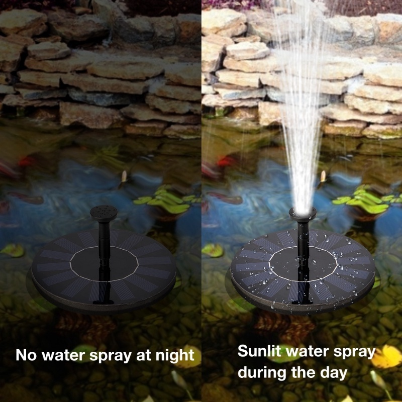 Bomba chafariz Solar Flutuante Para Piscinas Lagos Fontes / Decoração e Enfeite Pond