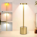 Luminária de Mesa LED Recarregável 3 Tons Luxuosa | Villare Beleza