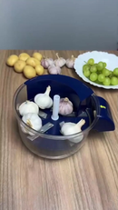 Descascador Elétrico De Alho E Uva Em Aço Inox Automático Prático